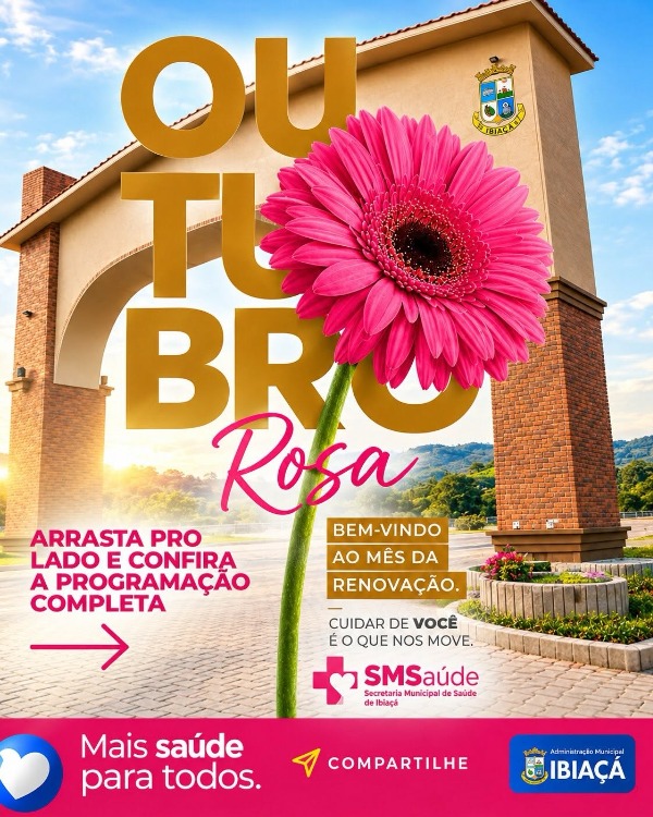OUTUBRO ROSA – PROGRAMAÇÃO ESPECIAL