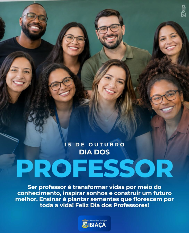 15 de outubro – Dia dos Professores!