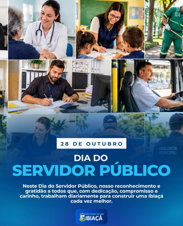 28 de outubro – Dia do Servidor Público!